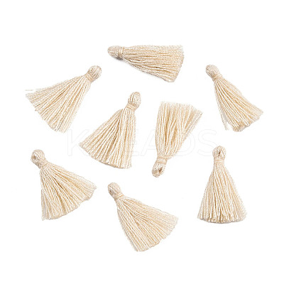 Polycotton(Polyester Cotton) Tassel Pendant Decorations LS-FIND-S228-30-1