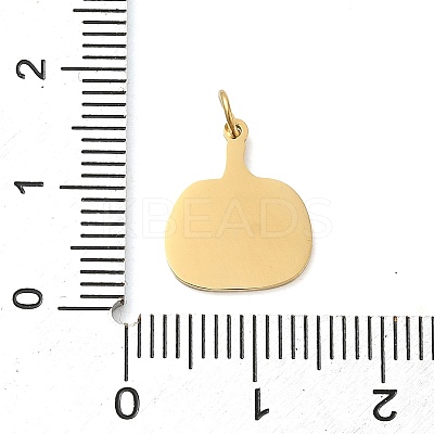 Halloween 304 Stainless Steel Charms STAS-K263-11G-1