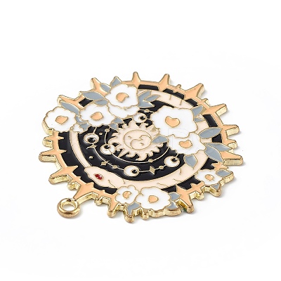 Alloy Enamel Pendants ENAM-G216-04LG-1