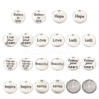 Tibetan Style Alloy Pendants TIBEP-KS0001-02AS-1