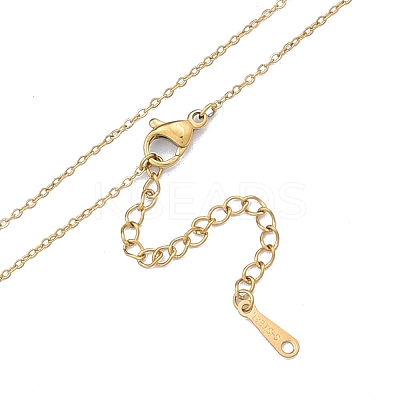 304 Stainless Steel Cable Chains Necklace for Men Women X-NJEW-N050-A03-G12-1