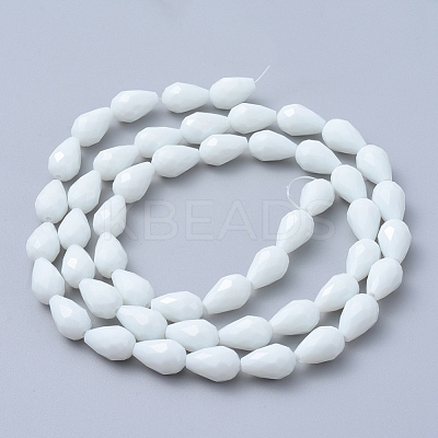 Glass Beads Strands GLAA-R023-15x10mm-6-1