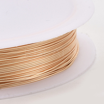 Round Copper Jewelry Wire X-CWIR-Q006-0.7mm-KC-1
