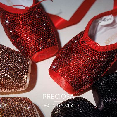 Preciosa® Crystal Hotfix Flatback Stones Y-PRC-HSS8-20050-1