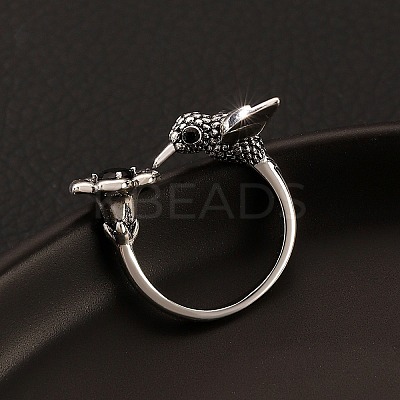 Brass Open Cuff Rings for Women PW-WG4C515-01-1