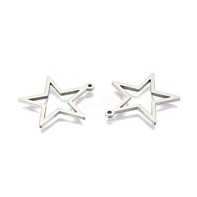 Non-Tarnish 201 Stainless Steel Pendants LS-STAS-N098-096P-1