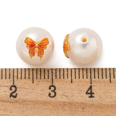Round Natural Freshwater Pearl Beads PEAR-K009-11G-02-1