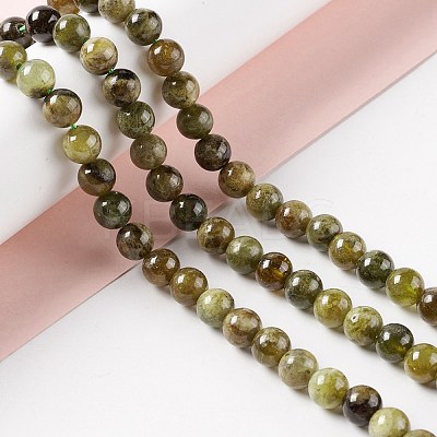 Natural Garnet Beads Strand G-E584-02B-1