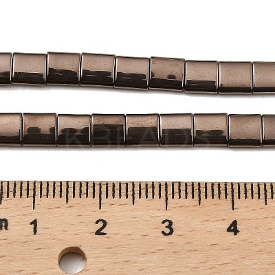 Electroplated Non-magnetic Synthetic Hematite Beads Strands G-G089-B02-08-1