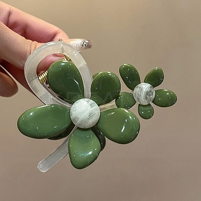 Resin Claw Hair Clips PW-WG5233B-03-1