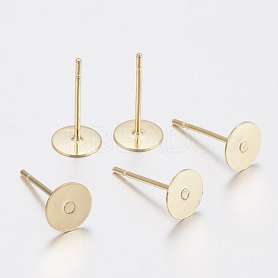 304 Stainless Steel Stud Earring Findings LS-A-STAS-H436-24-8mm-1