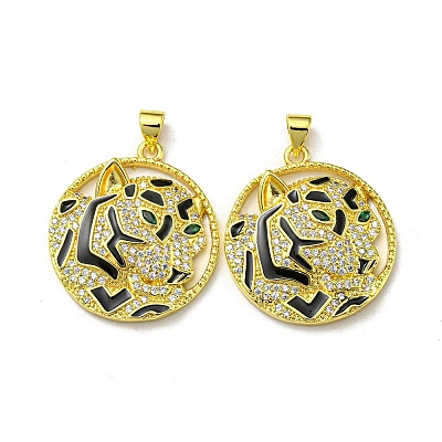 Real 18K Gold Plated Brass Pendants KK-L209-022G-1