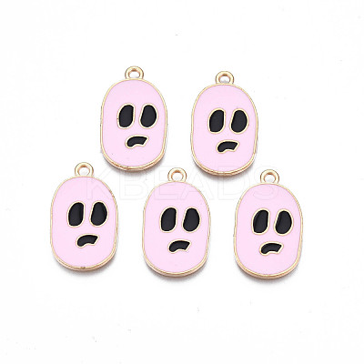 Alloy Enamel Pendants ENAM-S130-21B-1