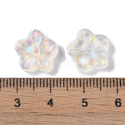50Pcs Baking Paint Glass Beads GLAA-FP0001-20-1