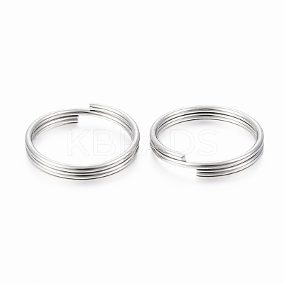 Tarnish Resistant 304 Stainless Steel Split Rings X-STAS-H413-06P-B-1