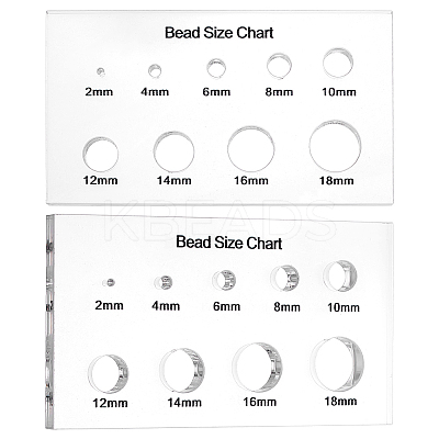 Acrylic Measuring Tool TOOL-WH0053-28-1