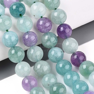Natural Quartz Beads Strands G-T144-10mm-10C-1