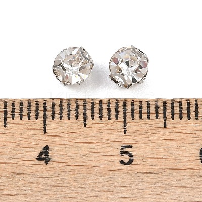 Flat Round Sew on Rhinestone Montee Beads STAS-B107-01B-01P-1