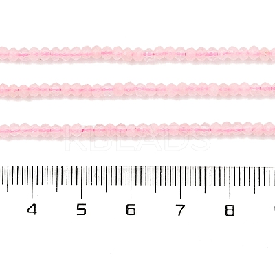 Natural Rose Quartz Beads Strands G-ONLY-T-B03-01A-1