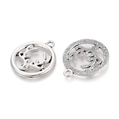 Tibetan Style Alloy Pendants TIBE-N014-15AS-1