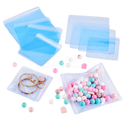 20Pcs 4 Styles Transparent PVC Anti Oxidation Resealable Bags AJEW-TA0002-40A-1