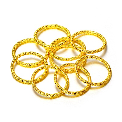 304 Stainless Steel Twisted Open Jump Rings STAS-WH0021-13G-1