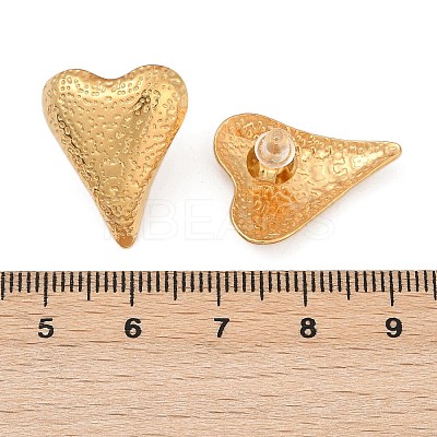 304 Stainless Steel Stud Earrings for Women EJEW-M095-01G-1