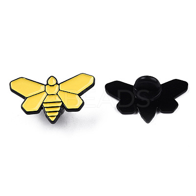 Moth Shape Enamel Pin JEWB-N007-257-1
