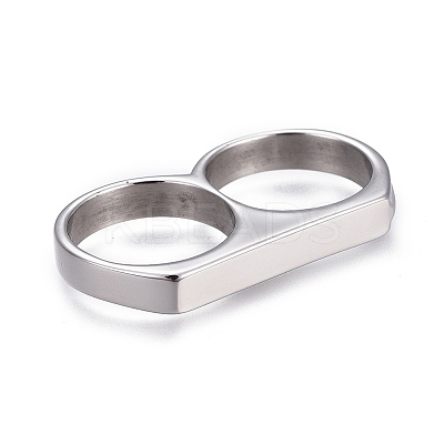 Tarnish Resistant 304 Stainless Steel Finger Rings RJEW-O032-13P-18mm-1