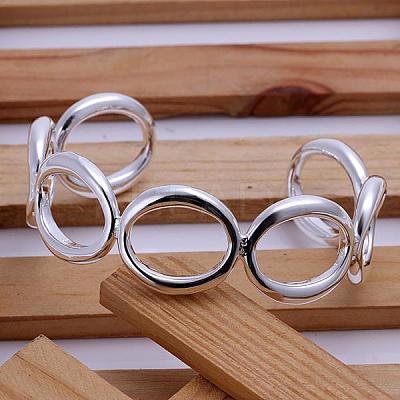 Trendy Brass Cuff Bangles For Women BJEW-BB12224-1