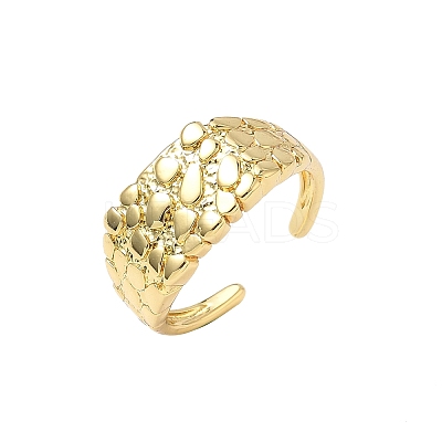 Brass Cuff Rings for Women RJEW-Z111-02G-1