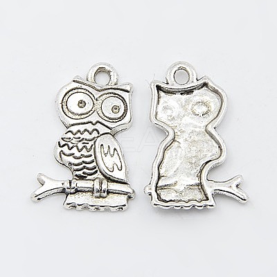 Tibetan Style Alloy Pendants PALLOY-K1027-AS-RS-1