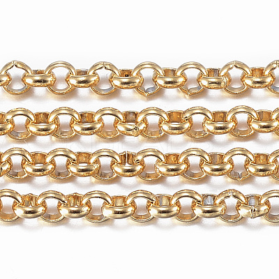 Ion Plating(IP) 304 Stainless Steel Rolo Chains CHS-H011-03G-1