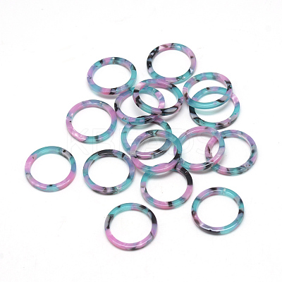 Cellulose Acetate(Resin) Pendants KY-S121F-A348-1