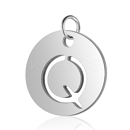 Non-Tarnish 304 Stainless Steel Charms STAS-S105-T514S-Q-1