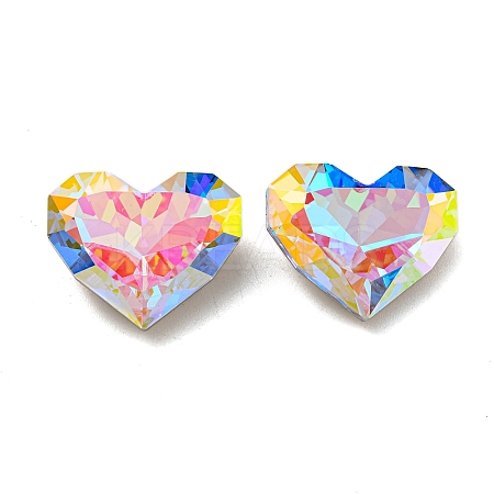 Glass Rhinestone Cabochons RGLA-M017-P01-202ST-1