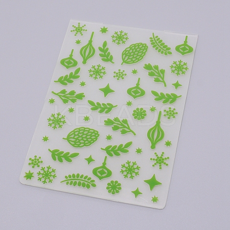 Plastic Fondant Stencil DIY-WH0221-01N-1
