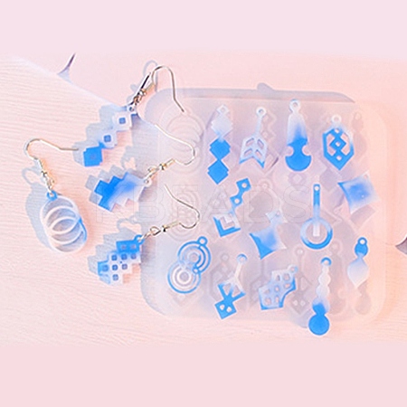 Pendant Silicone Molds LS-AJEW-S041-03B-1