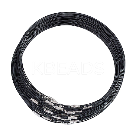 Unicraftale Stainless Steel Wire Necklace Cord DIY Jewelry Making TWIR-UN0001-03A-24-1