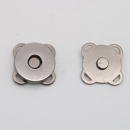 Alloy Magnetic Buttons Snap Magnet Fastener PURS-PW0005-066B-B-1