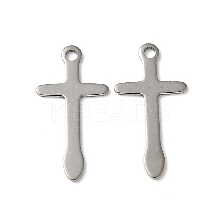 201 Stainless Steel Pendants STAS-I330-003P-1