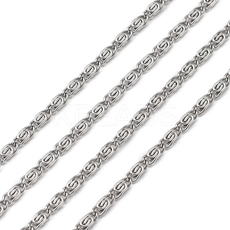 304 Stainless Steel Lumachina Chains X-CHS-R009-14-1