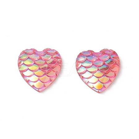 (Defective Closeout Sale: Scratched) Opaque Resin Cabochons CRES-XCP0001-25-1