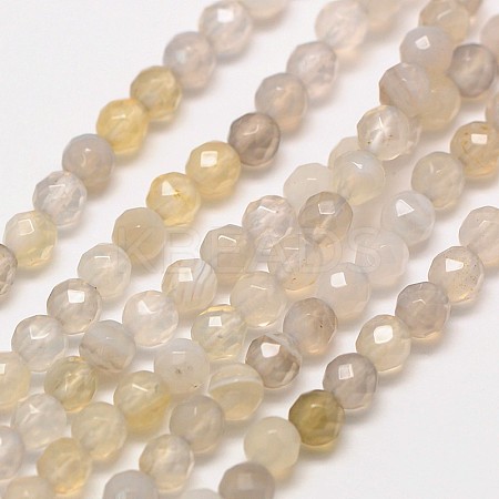 Natural Botswana Agate Beads Strands G-A129-3mm-18-1