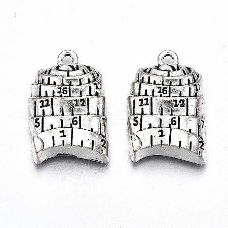 Tibetan Style Alloy Pendants LS-TIBE-S323-077AS-RS-1