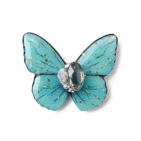 Transparent Epoxy Resin Cabochons RESI-A044-01A-1