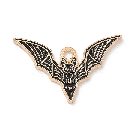 Alloy Enamel Pendants ENAM-A008-45KCG-C-1