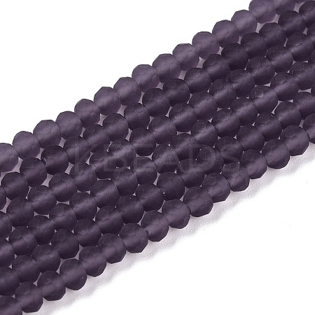 Transparent Glass Beads Strands EGLA-A044-T2mm-MD15-1