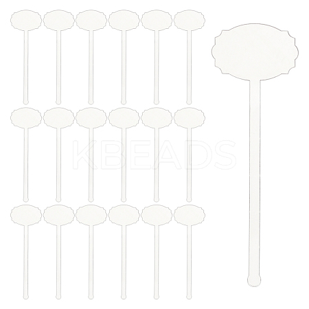 24Pcs Transparent Acrylic Stirring Rods AJEW-FG0003-15A-1