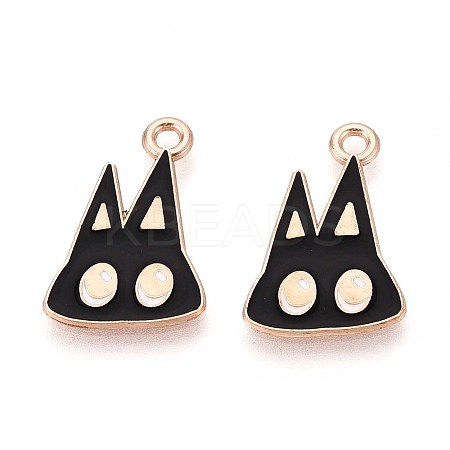 Halloween Theme Alloy Enamel Pendants LS-ENAM-T022-54G-02-1